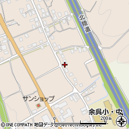 滋賀県長浜市余呉町東野288-2周辺の地図