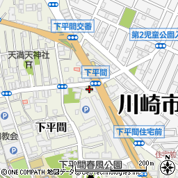 セブンイレブン川崎鹿島田店周辺の地図