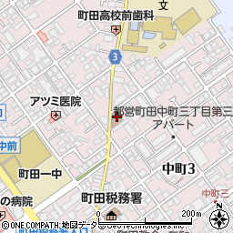 櫻乃苑 町田中町周辺の地図