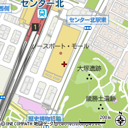 寿司鷹 港北店周辺の地図