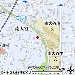 東京都町田市南大谷1117-32周辺の地図