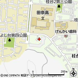 神奈川県横浜市青葉区桂台2丁目40-17周辺の地図
