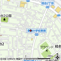 神奈川県横浜市青葉区桂台2丁目27-2周辺の地図