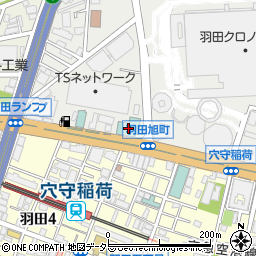 東京都大田区羽田旭町4-11周辺の地図