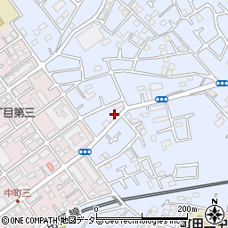 東京都町田市南大谷1405-6周辺の地図