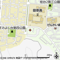 神奈川県横浜市青葉区桂台2丁目40-8周辺の地図
