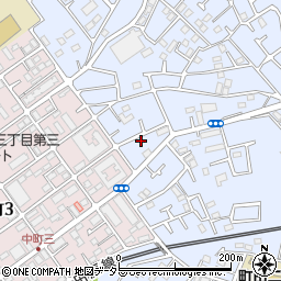東京都町田市南大谷1406周辺の地図
