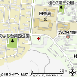 神奈川県横浜市青葉区桂台2丁目40-21周辺の地図
