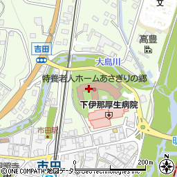 社会福祉法人ジェイエー長野会　みなみ信州地域事業本部・ヘルパーステーションあぐり周辺の地図