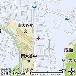 東京都町田市南大谷977周辺の地図