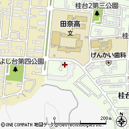 神奈川県横浜市青葉区桂台2丁目40-16周辺の地図