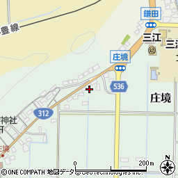 兵庫県豊岡市庄境394周辺の地図