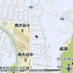 東京都町田市南大谷976周辺の地図