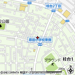 神奈川県横浜市青葉区桂台2丁目27-32周辺の地図
