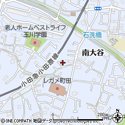 東京都町田市南大谷1168周辺の地図