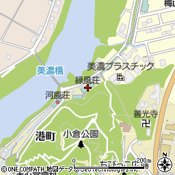 岐阜県美濃市3946周辺の地図