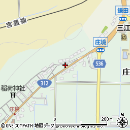 兵庫県豊岡市庄境416周辺の地図