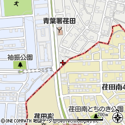 ポーラ化粧品荏田営業所周辺の地図