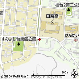 神奈川県横浜市青葉区桂台2丁目40-10周辺の地図