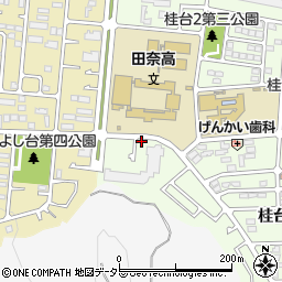 神奈川県横浜市青葉区桂台2丁目40-15周辺の地図