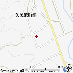 京都府京丹後市久美浜町畑477-1周辺の地図