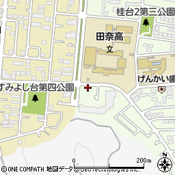 神奈川県横浜市青葉区桂台2丁目40-12周辺の地図
