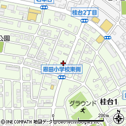 神奈川県横浜市青葉区桂台2丁目27-21周辺の地図