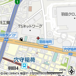 ホテルＪＡＬシティ羽田東京駐車場周辺の地図