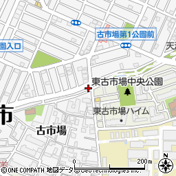 山幸青果店周辺の地図