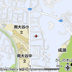 東京都町田市南大谷975-7周辺の地図
