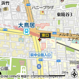 羽田ハイクオリティマンション周辺の地図