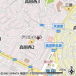 ＴＪＰ高田Ｂ周辺の地図