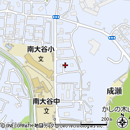 東京都町田市南大谷975周辺の地図