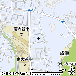 東京都町田市南大谷975-8周辺の地図