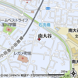 東京都町田市南大谷1150周辺の地図