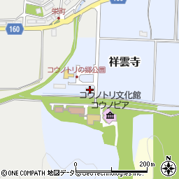 兵庫県豊岡市祥雲寺4周辺の地図