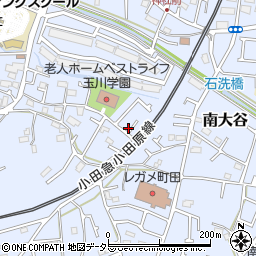 東京都町田市南大谷360周辺の地図