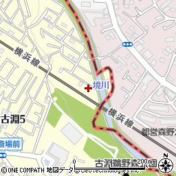 古淵4丁目41-6清本邸◎アキッパ駐車場周辺の地図