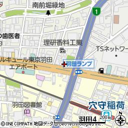 東京都大田区東糀谷3丁目18-12周辺の地図