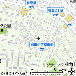 神奈川県横浜市青葉区桂台2丁目27-5周辺の地図