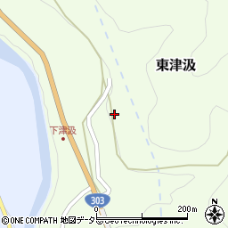 岐阜県揖斐郡揖斐川町東津汲1354-1周辺の地図