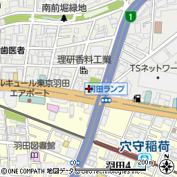 東京都大田区東糀谷3丁目18-11周辺の地図