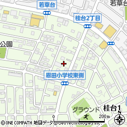 神奈川県横浜市青葉区桂台2丁目27-49周辺の地図