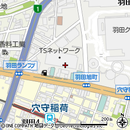 東京都大田区羽田旭町4周辺の地図
