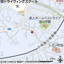 東京都町田市南大谷327周辺の地図