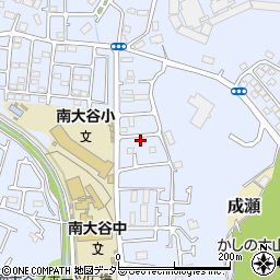 東京都町田市南大谷897周辺の地図