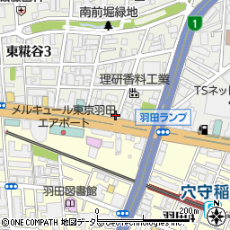 東京都大田区東糀谷3丁目13-10周辺の地図