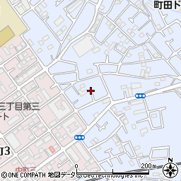 東京都町田市南大谷1404周辺の地図