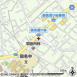 セブンイレブン相模原田名四ッ谷店周辺の地図