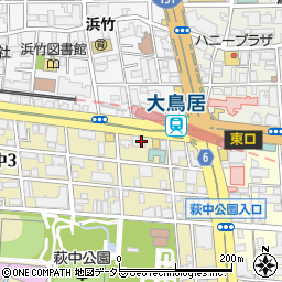 朝日生命保険相互会社　羽田営業部周辺の地図